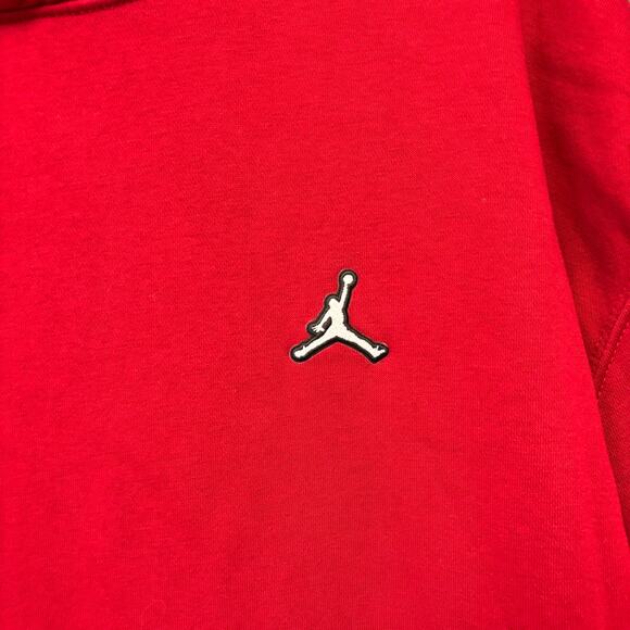 Jordan Hoodie Men's XL Pullover Jumper Sweatshirt Red Athletic Skater Streetwear - Picture 2 of 9